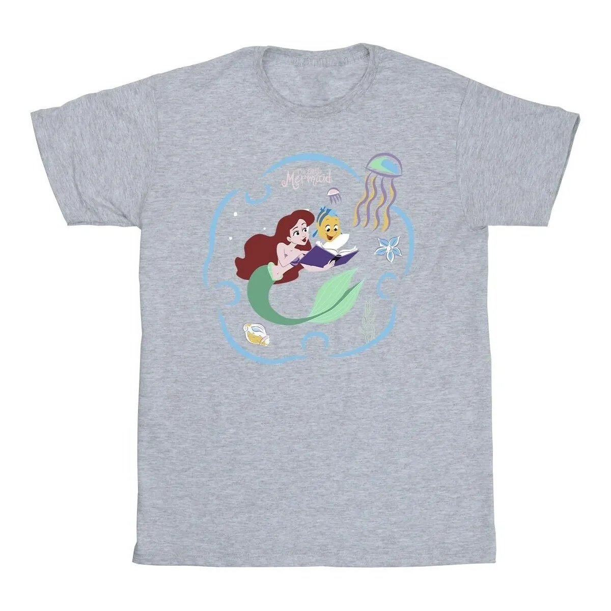 The Little Mermaid Reading A Book