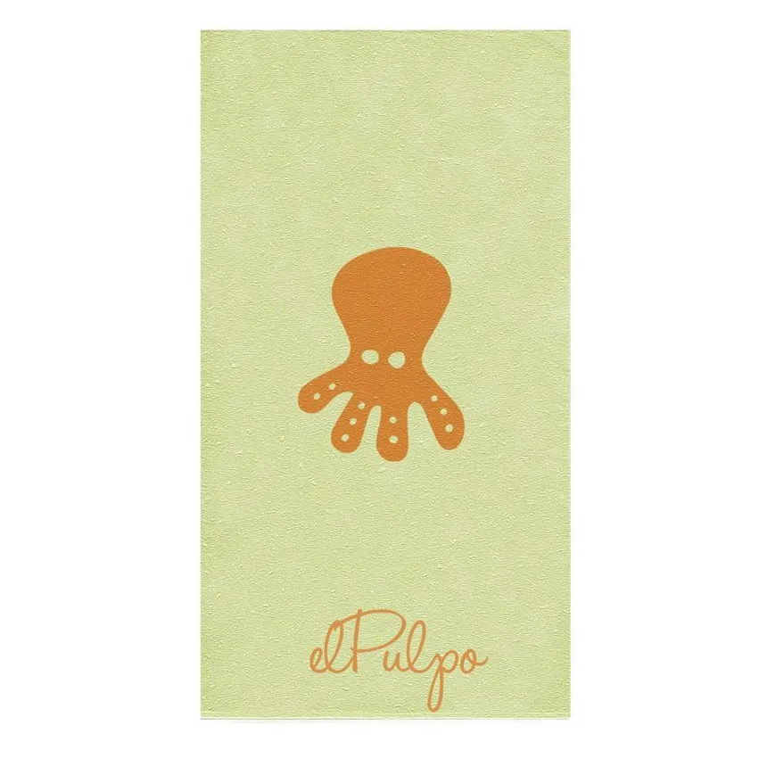 Toalla El Pulpo Maxi Logo Para Niños