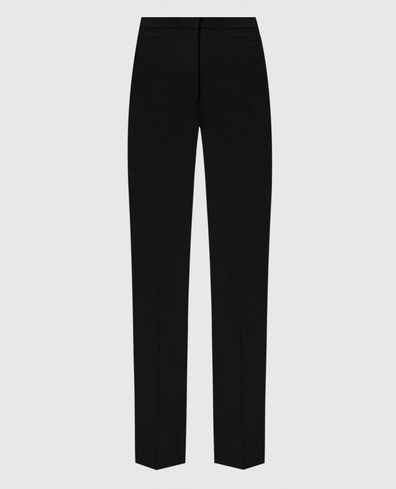 TOTEME BLACK HIGHRISE PANTS WITH SLITS