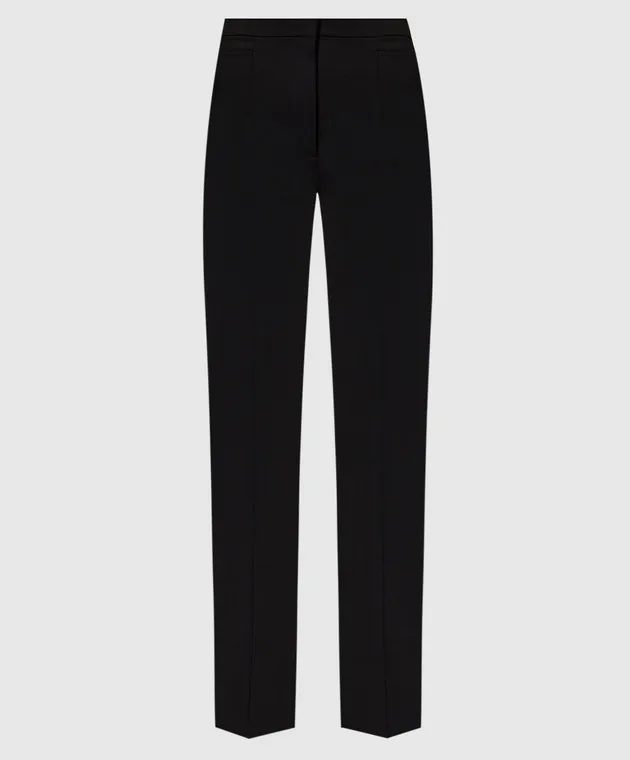 TOTEME BLACK HIGHRISE PANTS WITH SLITS