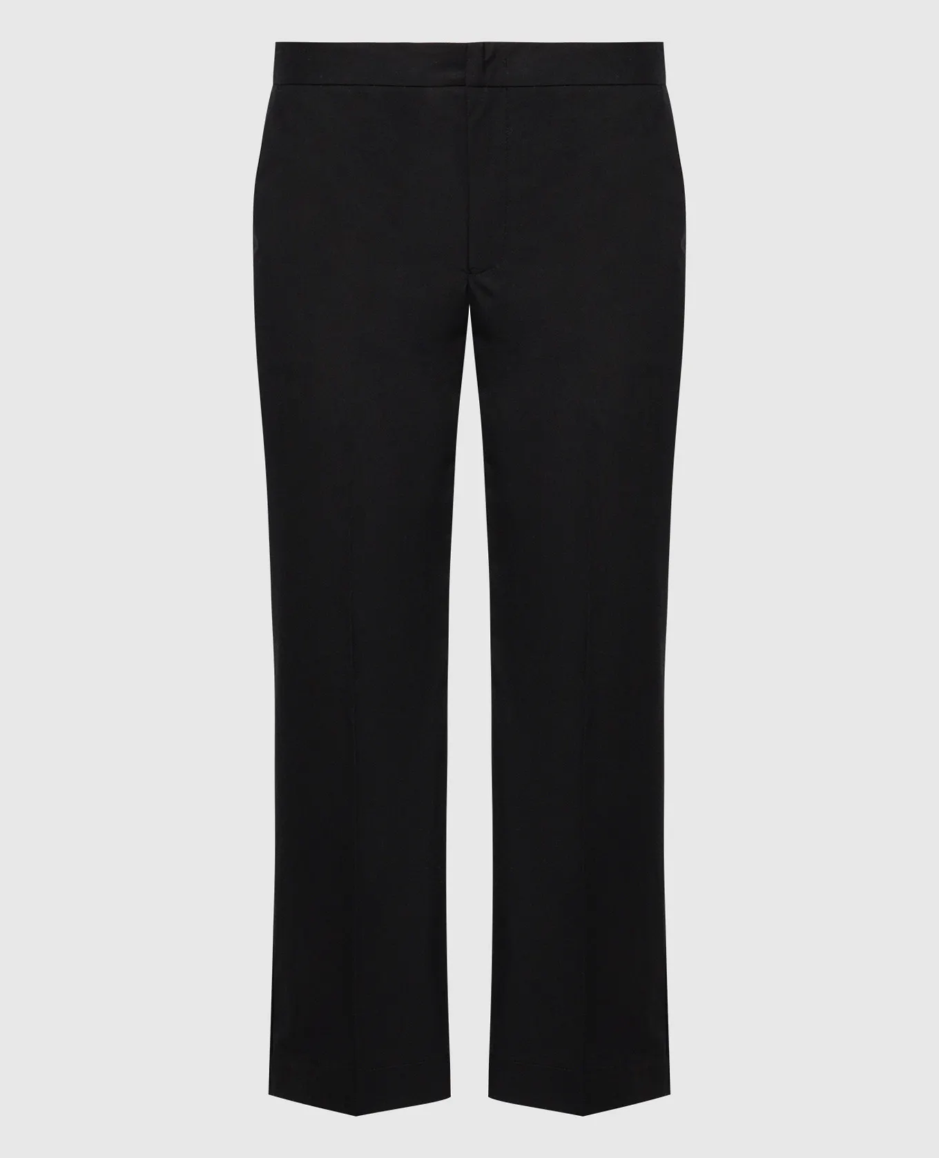 Twinset Black pants with metallic logo
