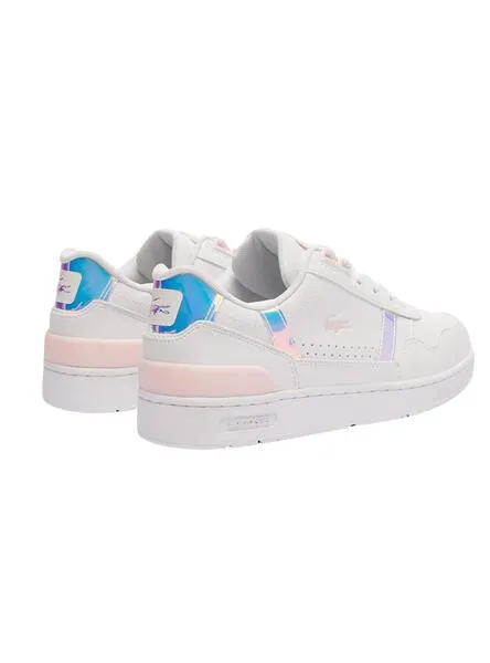 ZAPATILLAS LACOSTE TCLIP 124 BLANCO NIñOS