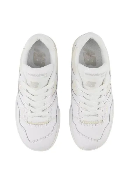Zapatillas New Balance B550 Blanco Para Niños